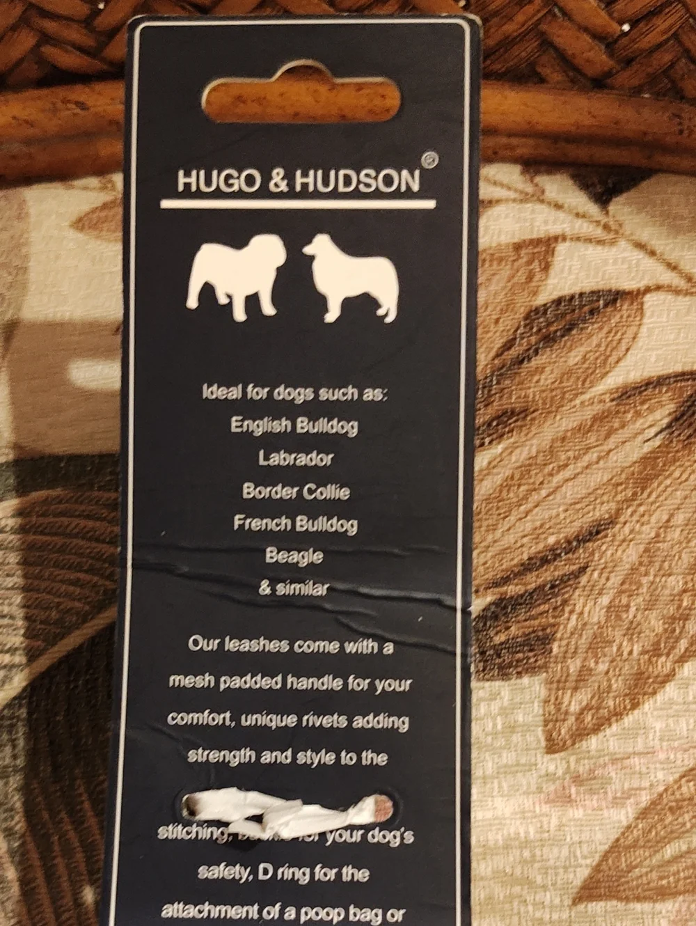 HUGO AND HUDSON DOG LEASH